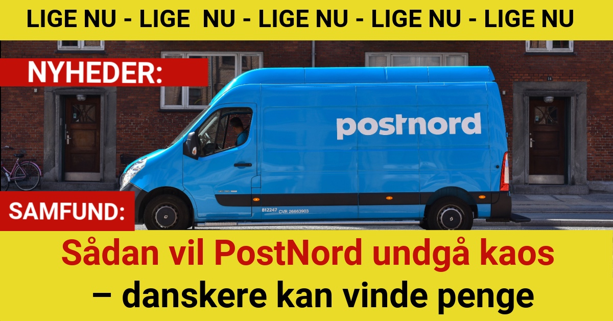 PostNord lokker kunder med julekonkurrence mod pakkekaos