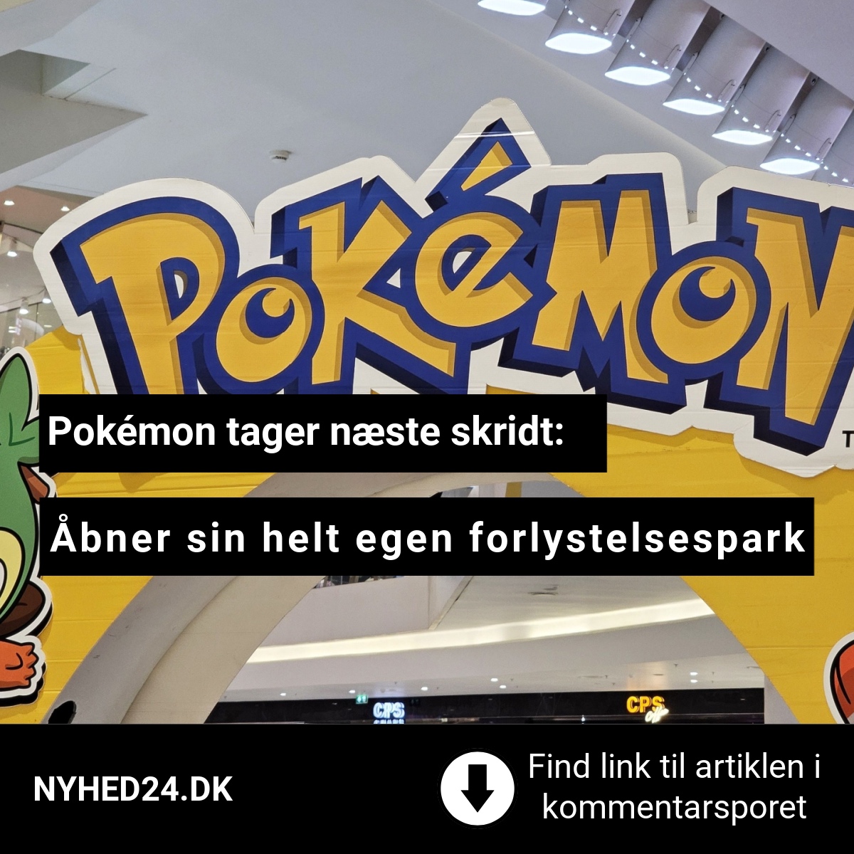 Verdens første PokéPark åbner – et paradis for fans