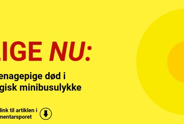 Teenagepige død i tragisk minibusulykke