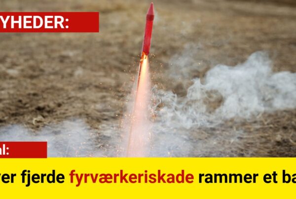 Nye tal: Hver fjerde fyrværkeriskade rammer et barn