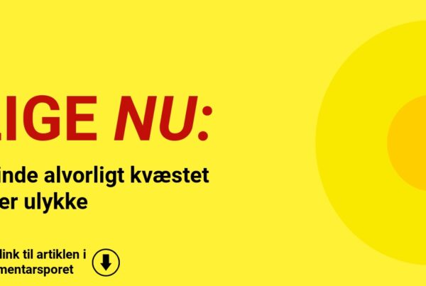 Kvinde alvorligt kvæstet efter ulykke