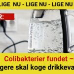 Bakterier i vandet: Her skal du koge dit drikkevand nu