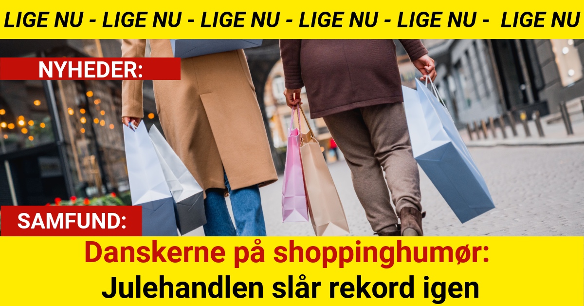 Rekordjulen nærmer sig: Danskernes forbrug når nye højder