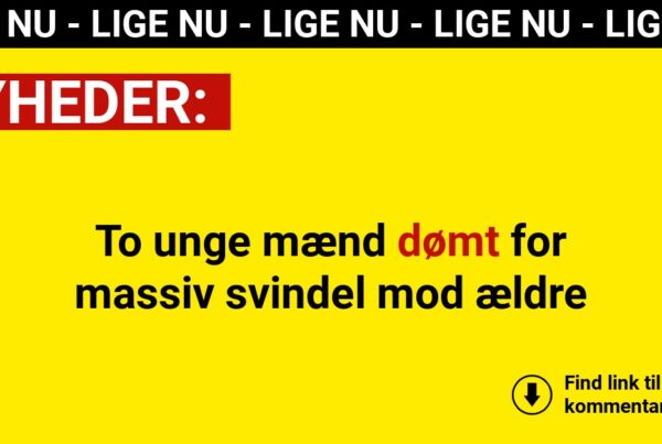 To unge mænd dømt for massiv svindel mod ældre