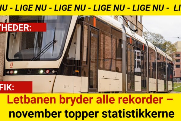 Letbanen bryder alle rekorder – november topper statistikkerne