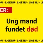 Ung mand fundet død