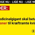 Medicinalgigant skal betale millioner til kræftramte kvinder