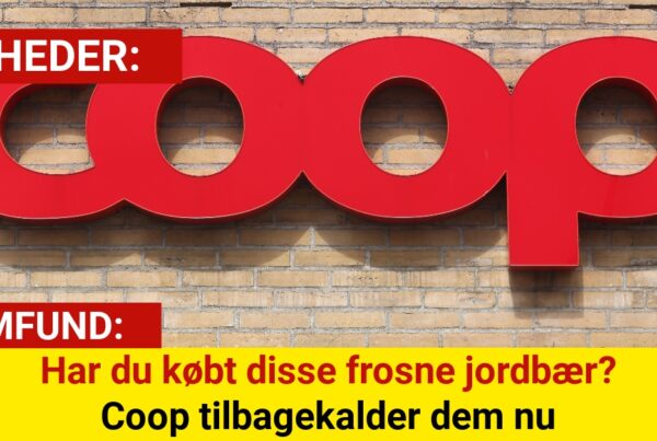 Coop advarer mod frosne bær solgt i hele landet