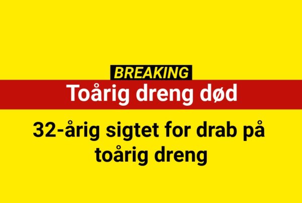 32-årig sigtet for drab på toårig dreng