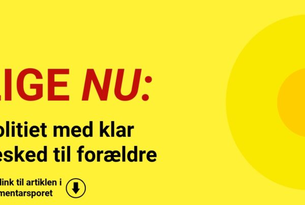 Politiet med klar besked til forældre