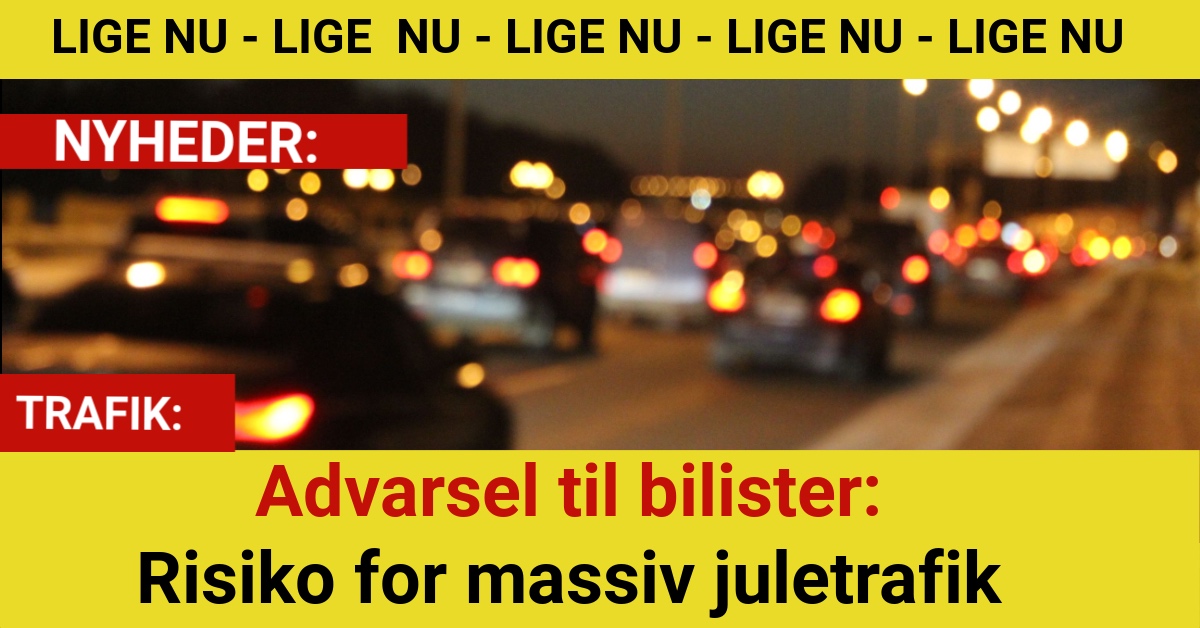 Undgå disse tidspunkter, hvis du vil slippe for julekøer