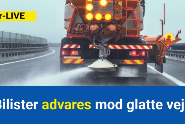 Advarsel: Isglatte veje i flere kommuner