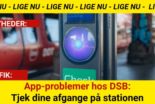 Fejl rammer Rejseplanen