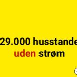 29.000 husstande uden strøm