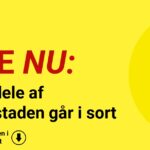 Store dele af hovedstaden går i sort