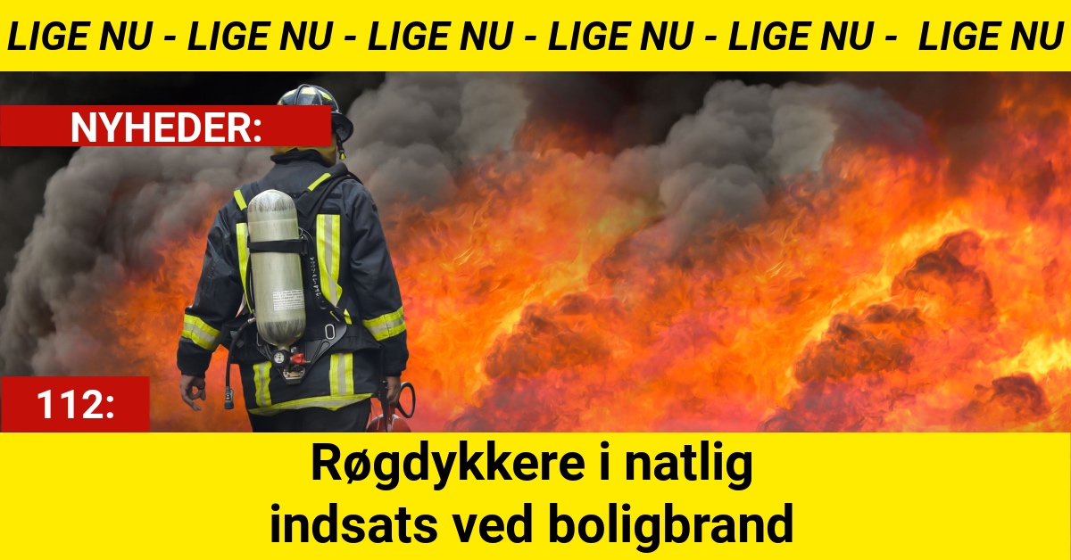 Brand i boligblok - politi undersøger brandårsag