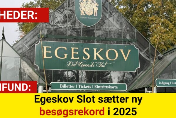 Egeskov Slot sætter ny besøgsrekord i 2025