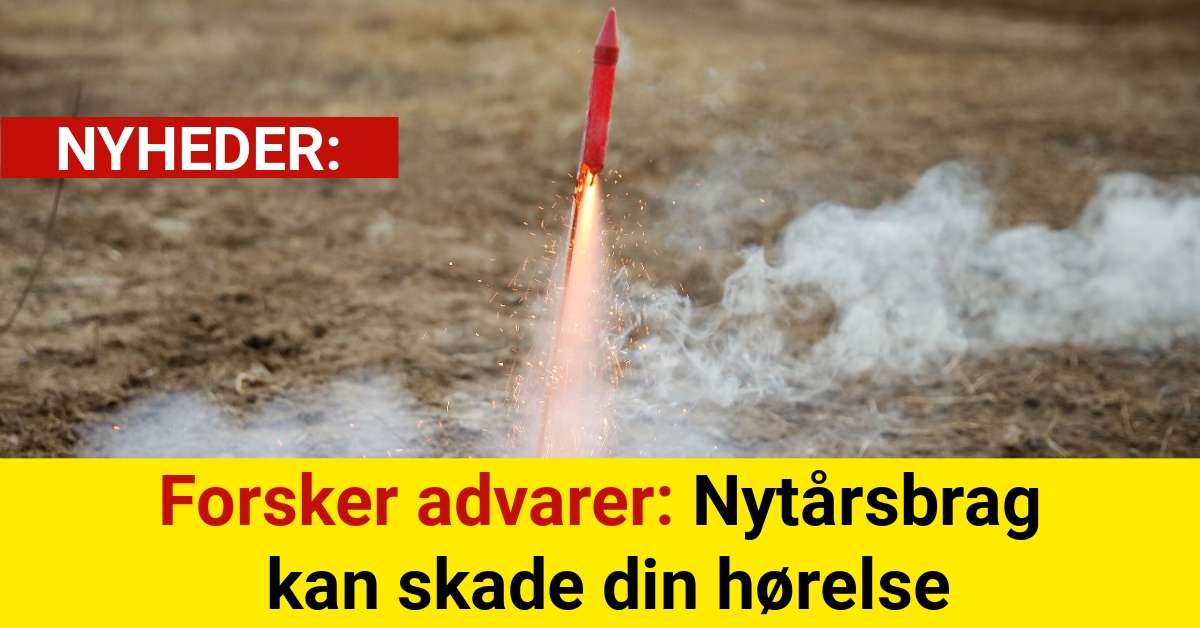 Forsker advarer: Nytårsbrag kan skade din hørelse