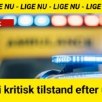 Mand i kritisk tilstand efter ulykke