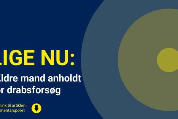 Ældre mand anholdt for drabsforsøg