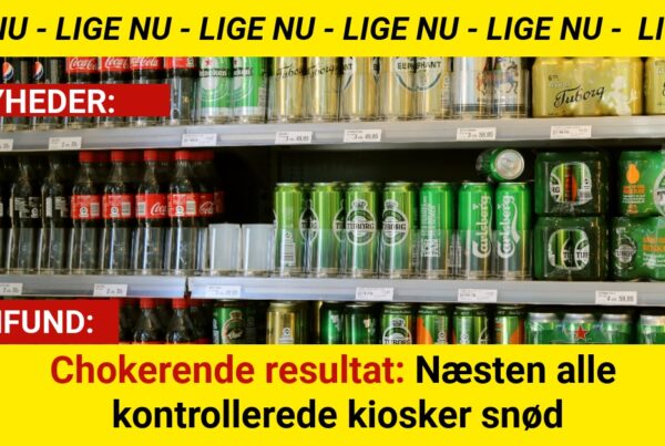 138 ud af 140 kiosker brød loven – kontrol fortsætter flere år frem