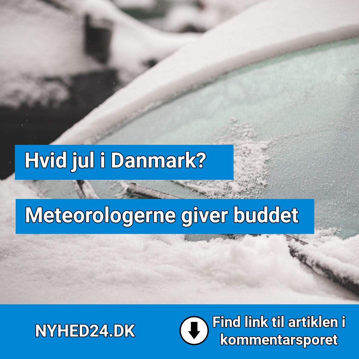 Hvid jul i Danmark? Meteorologerne giver buddet