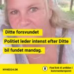 Ditte forsvundet – politiet håber på offentlighedens hjælp