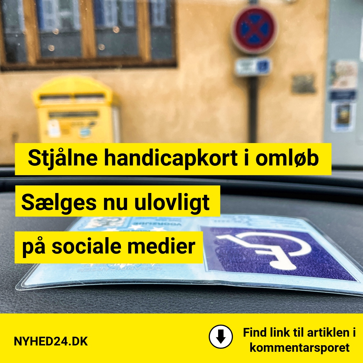 Stjålne handicapkort i omløb: Misbrug eksploderer på sociale medier