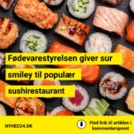 Fødevarestyrelsen giver sur smiley til populær sushirestaurant