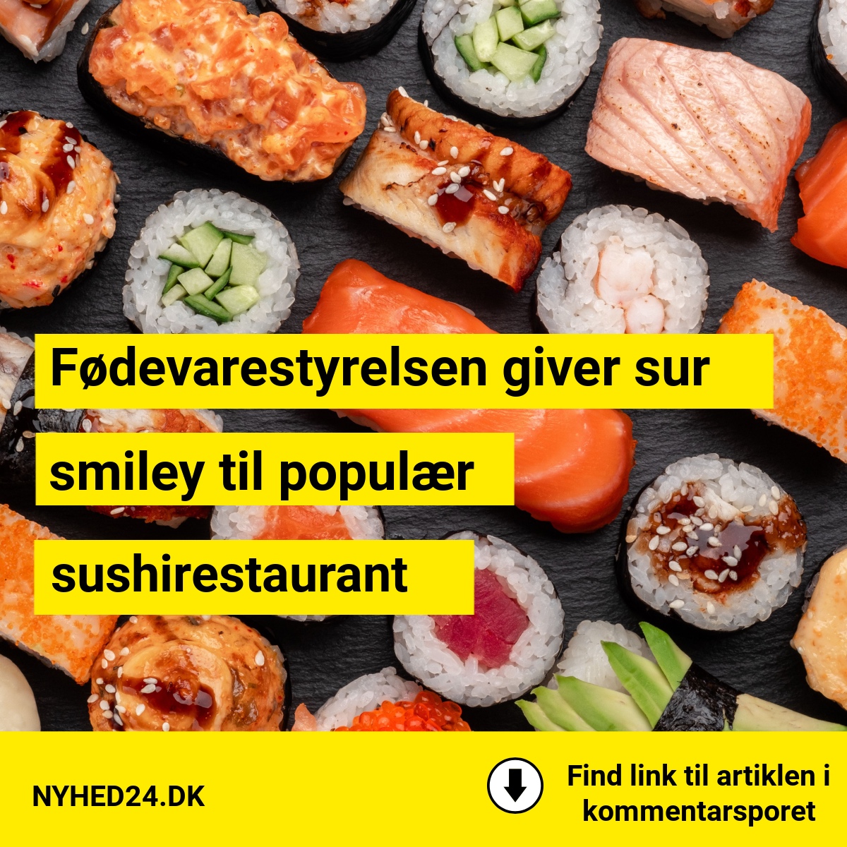 Fødevarestyrelsen giver sur smiley til populær sushirestaurant
