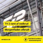 TV 2 i sort: Hovedkanalen midlertidigt ude af drift