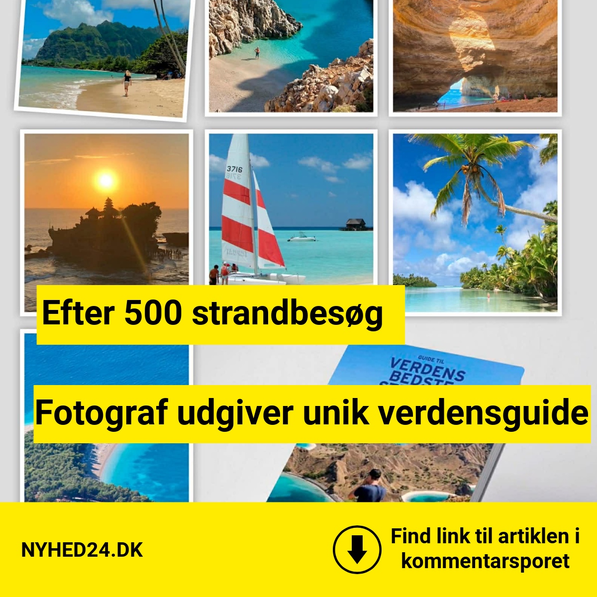 Dansker afslører verdens skjulte strandperler i ny bog