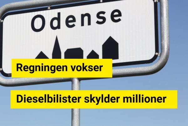 Regningen vokser: Dieselbilister skylder millioner i Odense