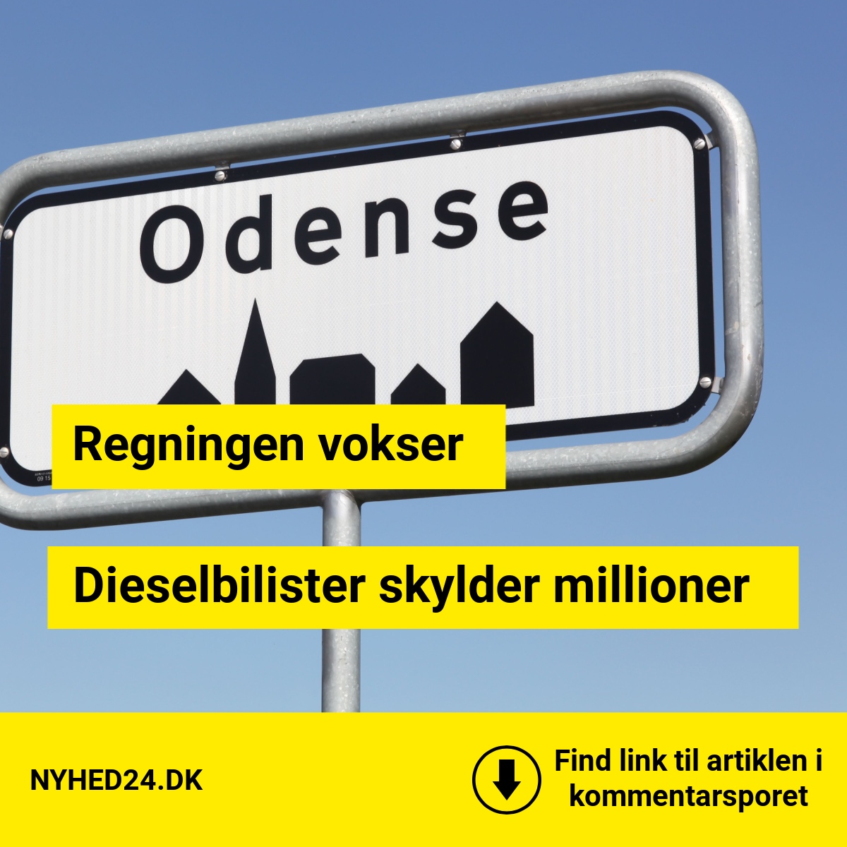 Regningen vokser: Dieselbilister skylder millioner i Odense