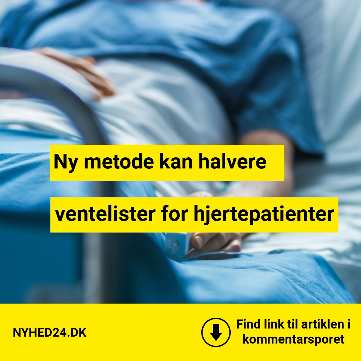 Ny metode kan halvere ventelister for hjertepatienter