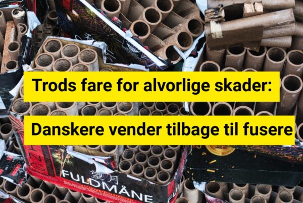 Hver fjerde dansker går tilbage til farligt fyrværkeri