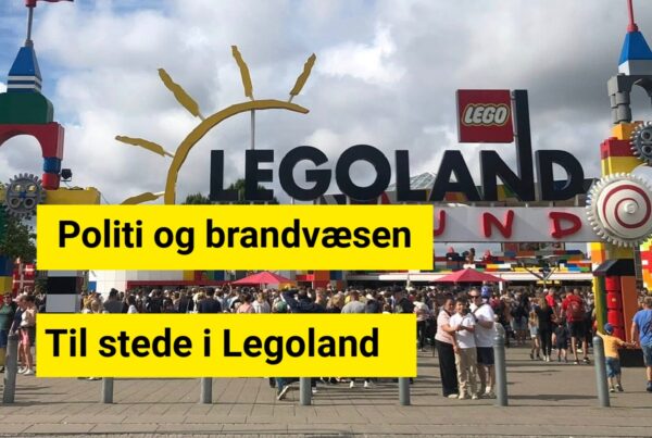 Politi og brandvæsen til stede i Legoland