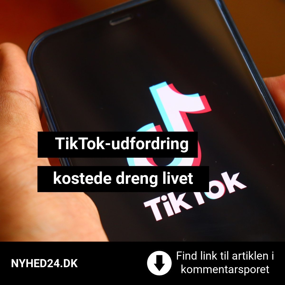 TikTok-udfordring endte fatalt – teenager styrtede i døden