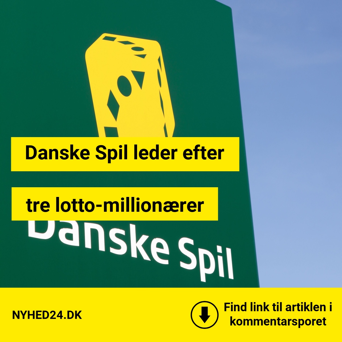 Danske Spil leder efter tre lotto-millionærer