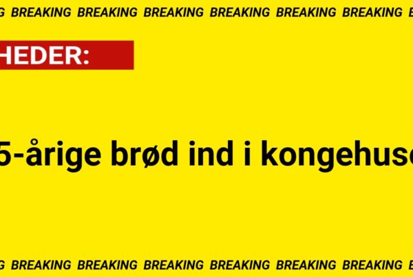 15-årige brød ind i kongehuset