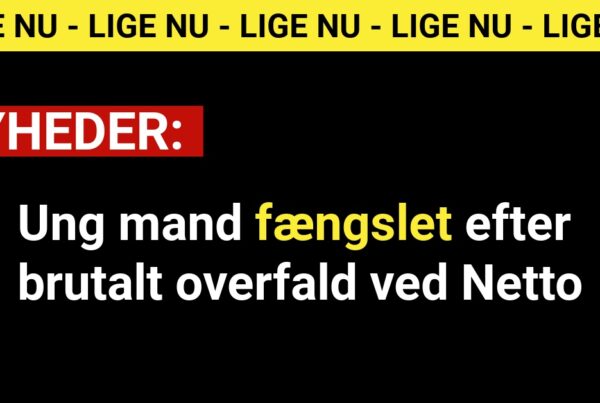 Ung mand fængslet efter brutalt overfald ved Netto