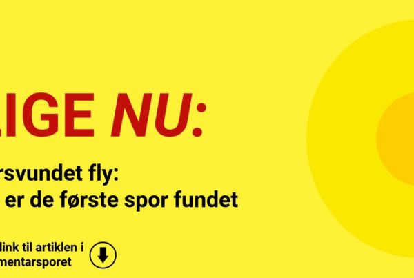 Forsvundet fly: Nu er de første spor fundet