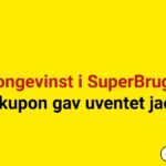 Milliongevinst i SuperBrugsen: Lottokupon gav uventet jackpot