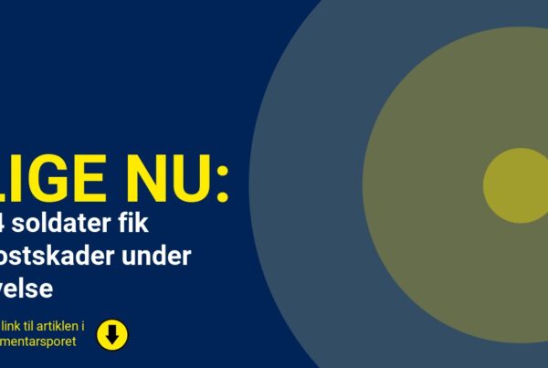 14 soldater fik frostskader under øvelse