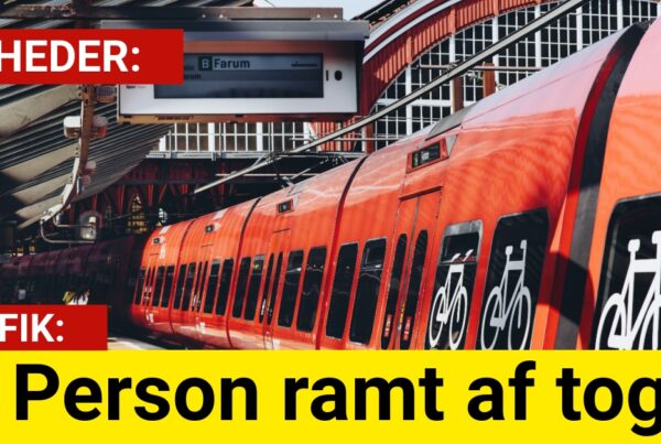 S-tog holder stille efter personpåkørsel