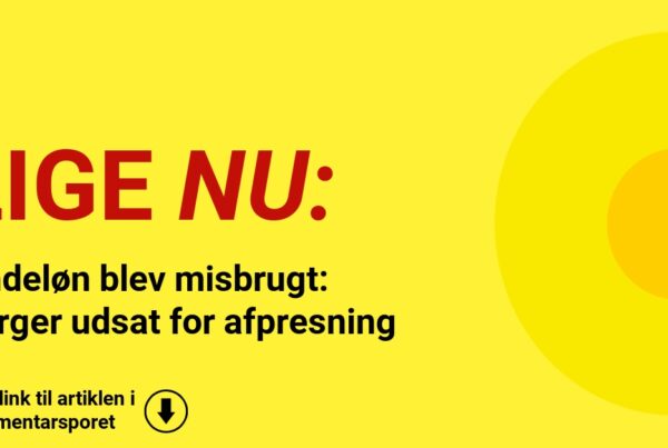 Findeløn blev misbrugt: Borger udsat for afpresning