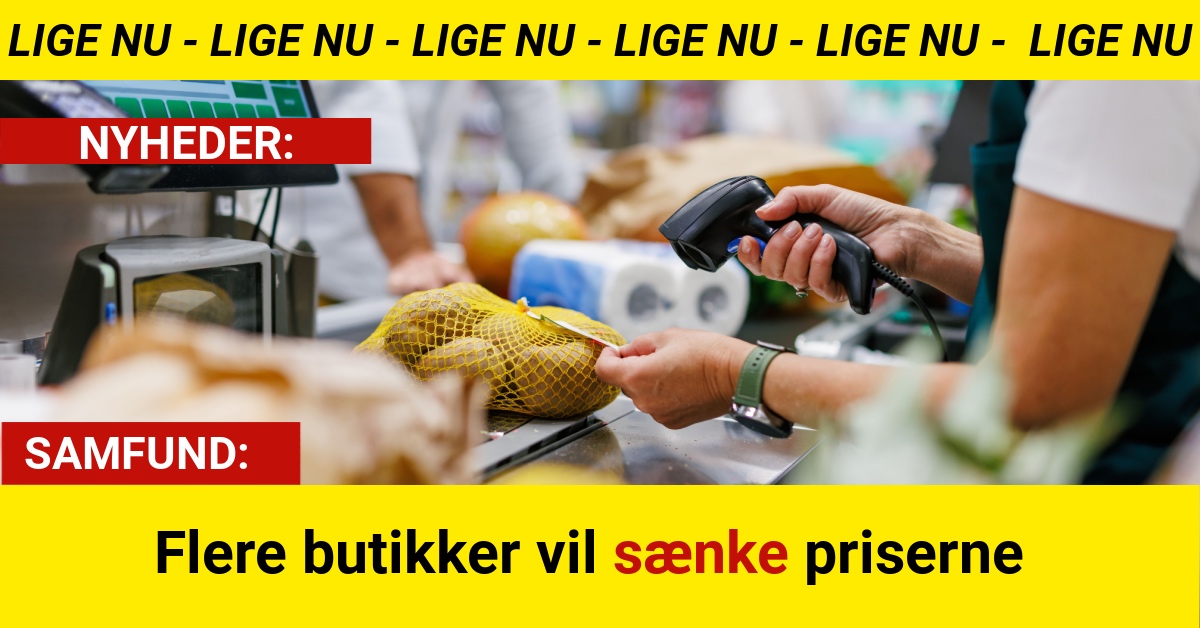 Gode nyheder ved kassen: Flere supermarkeder vil sænke priserne