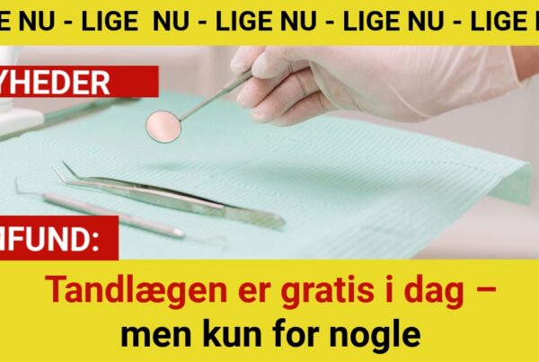 Tandlægen er gratis i dag – men kun for nogle