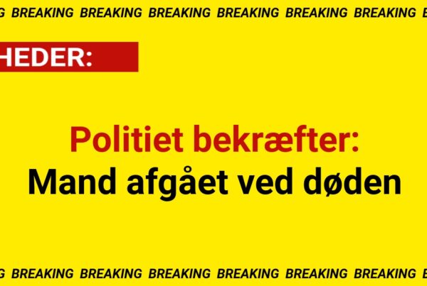 Politiet bekræfter: Mand afgået ved døden