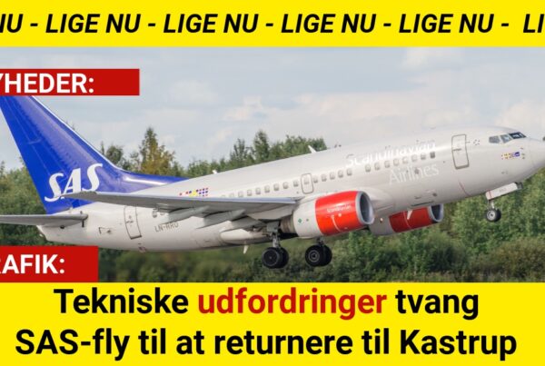 SAS-fly fra København måtte vende om efter tekniske problemer
